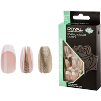 Royal Artificial Nails Every Cloud Coffin - 24 pcs royal artificial nails every cloud coffin – 24 pcs