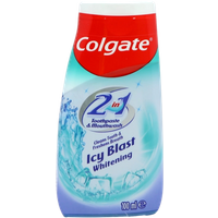 Colgate 2in1 Icy Blast Whitening Toothpaste & Mouthwash - 100 ml colgate 2in1 icy blast whitening toothpaste & mouthwash – 100 ml