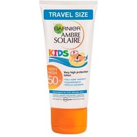 Garnier Ambre Solaire Kids Sensitive Sunscreen SPF50 - 50 ml garnier ambre solaire kids sensitive sunscreen spf50 – 50 ml