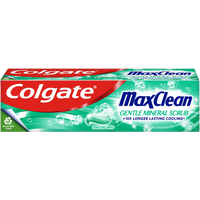 colgate maxclean gentle mineral scrub tingling mint toothpaste – 75 ml