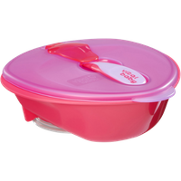 vital baby nourish bowl with suction cup – pink
