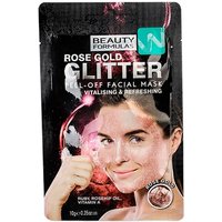 beauty formulas rose gold glitter face mask