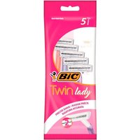 bic twin lady razors – 5 pcs