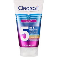 clearasil multi action exfoliating scrub – 150ml