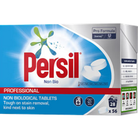 persil professional non biological laundry tablets – 56 pcs