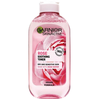 garnier skinactive rose soothing toner for dry & sensitive skin – 200 ml
