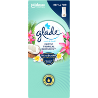 glade touch & fresh exotic tropical blossoms air freshener refill – 10 ml