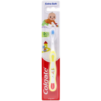 colgate smiles baby 0 3 years toothbrush – yellow