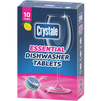 crystale essential dishwasher tablets – 10 pcs
