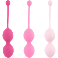 FeelzToys FemmeFit Advanced Pelvic Muscle Training Set – 3 Pcs feelztoys femmefit advanced pelvic muscle training set – 3 pcs