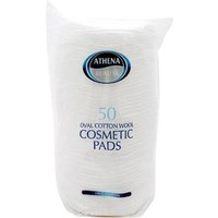 athena beauté cosmetic cotton pads – 50 pcs