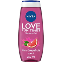 nivea love fun times pink grapefruit shower gel – 250 ml