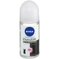 nivea invisible black & white deo roll on 50 ml