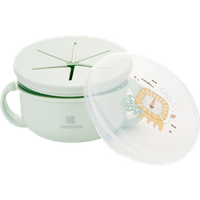 Kikka Boo 2 In 1 Snack Bowl – Savanna Mint kikka boo 2 in 1 snack bowl – savanna mint