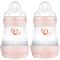 MAM Easy Start Anti Colic Pink Bottle – 2 x 160ml mam easy start anti colic pink bottle – 2 x 160ml