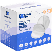 kikka boo ultra dry disposable breast pads honeycomb – 25pcs