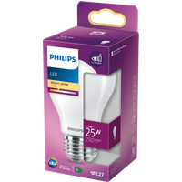 philips warm white led bulb e27 – 25 w