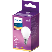 philips warm white led bulb e14 – 25 w