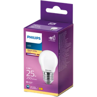 philips warm white led bulb e27 – 25 w