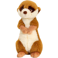 keel toys keeleco meerkat soft plush toy – 22 cm