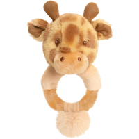 keel toys keeleco giraffe ring rattle – 14 cm