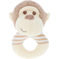 keel toys keeleco marcel monkey ring rattle – 14 cm
