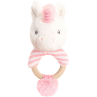 Keel Toys Keeleco Twinkle Unicorn Ring Rattle - 14cm keel toys keeleco twinkle unicorn ring rattle – 14cm
