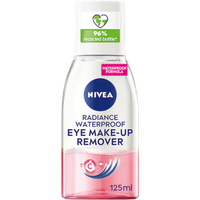 nivea radiance waterproof eye make up remover – 125 ml