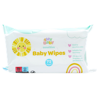 4mybaby sensitive baby wipes – 72 pcs