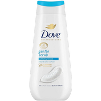 dove advanced care gentle exfoliate scrub body wash – 225 ml