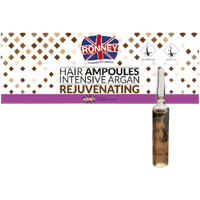 ronney hair ampoules intensive argan rejuvenating 12 x 10 ml