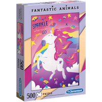 clementoni fantastic unicorns 500 pieces