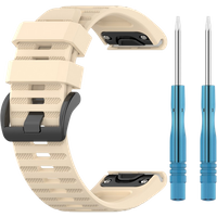 garmin fenix 6 strap 22 mm beige