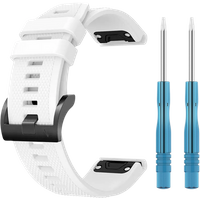 garmin fenix 6 strap 22 mm white