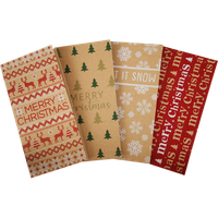 north pole christmas cards – 4 pcs