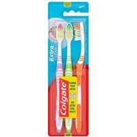 Colgate Extra Clean Toothbrush - 3 pcs. colgate extra clean toothbrush – 3 pcs.
