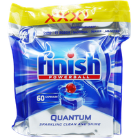 finish powerball quantum dishwasher tablets – 60 pcs