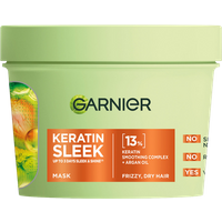 garnier keratin sleek hair mask with argan oil for frizzy & dry hair – 370 ml