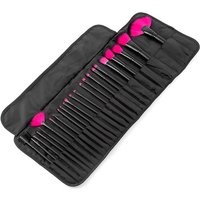 innovagoods makeup brush & brush set – 24 pieces