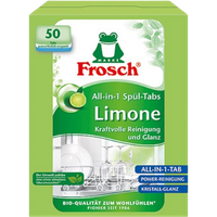 frosch lemon all in 1 dishwasher tablets – 50 pcs