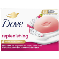 Dove Replenishing Dragon Fruit & Coconut Cream Soap Bar – 90 g dove replenishing dragon fruit & coconut cream soap bar – 90 g