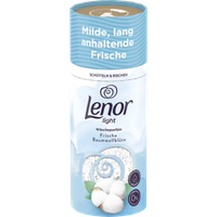 lenor light fresh cotton blossom in wash scent booster beads – 155 g