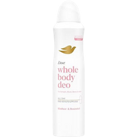dove raspberry & rose whole body deodorant spray – 150 ml