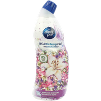 Ambi Pur WC Active Hygienic & Fresh White Flowers Toilet Cleaner Gel - 750 ml ambi pur wc active hygienic & fresh white flowers toilet cleaner gel – 750 ml
