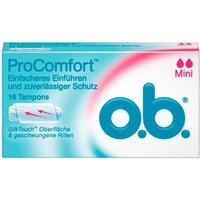 o.b. tampons mini 16 pcs