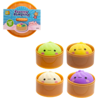 squeezy dumpling squishy fidget toy assorted 5.5 cm – 1 pc