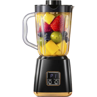 portable wireless usb black smoothie blender 50 w – 600 ml