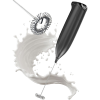 handheld mini electric milk frother