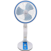 Wireless Foldable Desk Fan with LED Lamp wireless foldable desk fan with led lamp