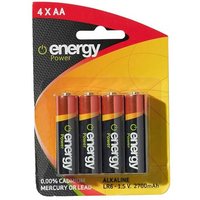 energy power 4xaa alkaline battery